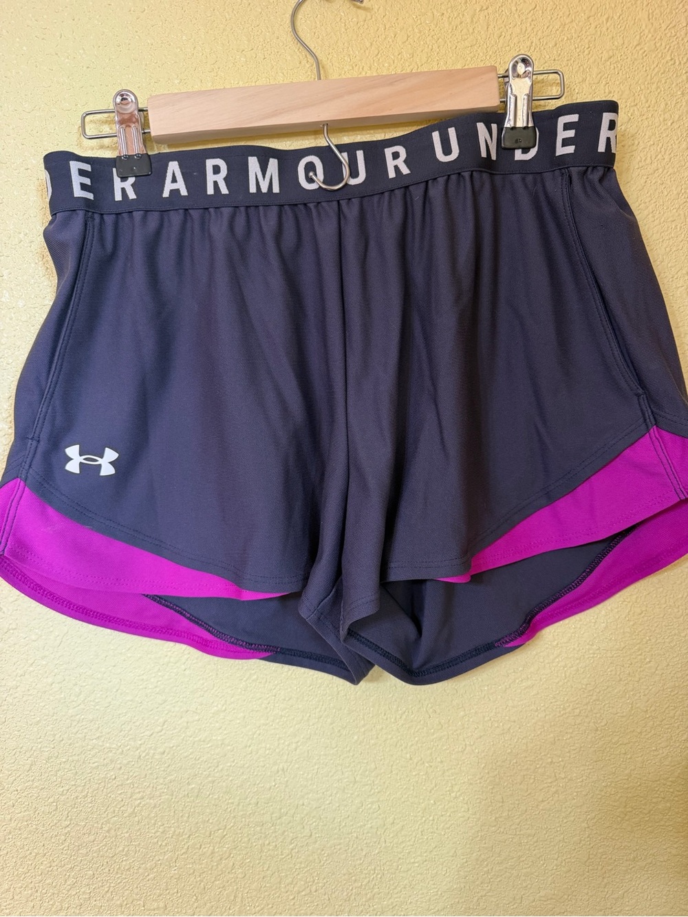 Under Armour Women's Purple Athletic Shorts